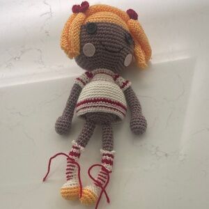 Handmade crochet Lalaloopsy Starlite doll